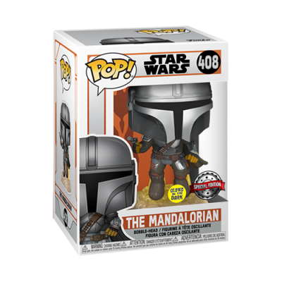 Фигура FUNKO POP! THE MANDALORIAN (GLOW IN THE DARK) - STAR WARS: THE MANDALORIAN